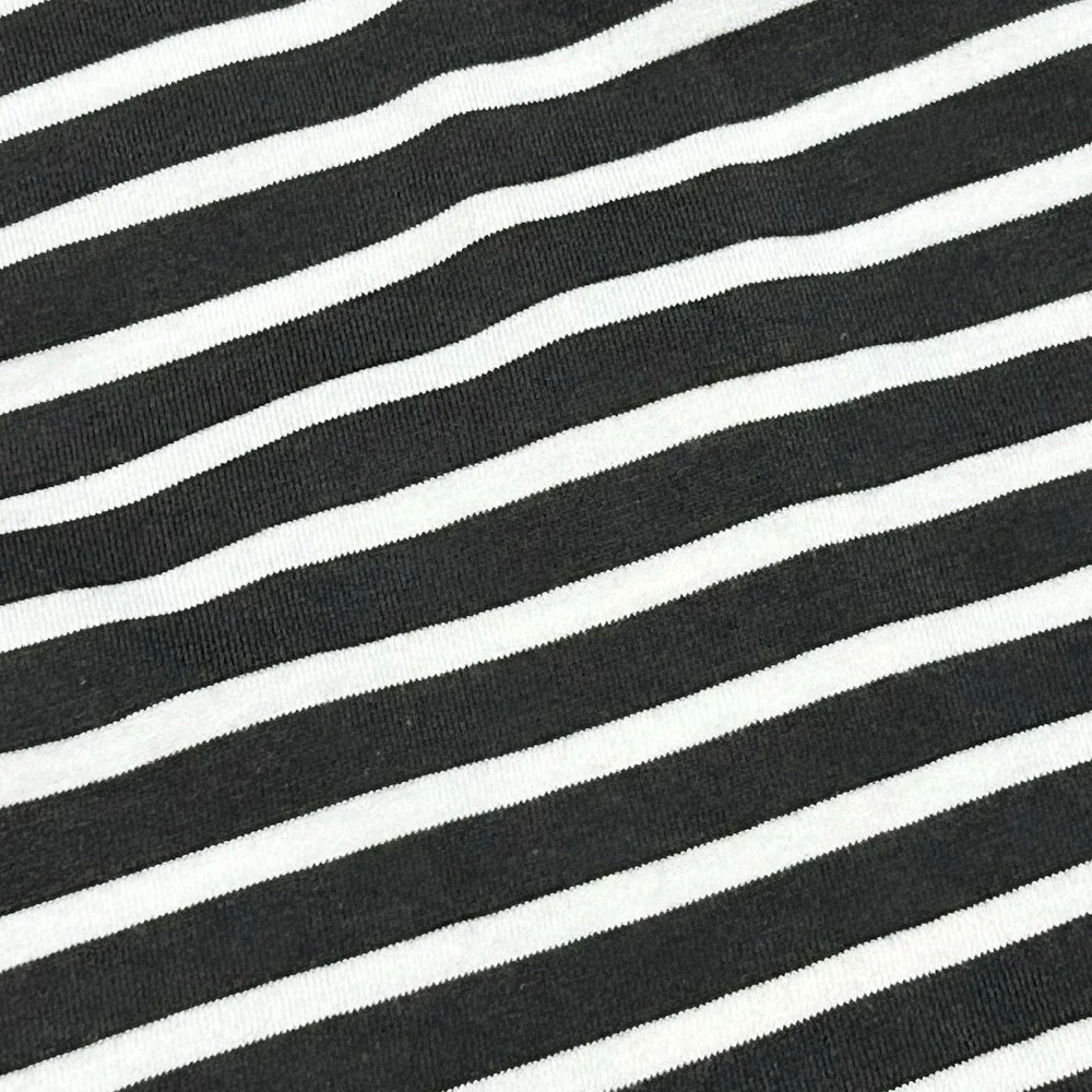 Gray‎ Label Infant Nearly Black White Stripe Tank Size 3-6 Months